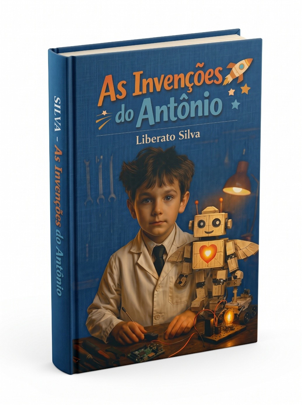 Capa de As Invenções do Antônio